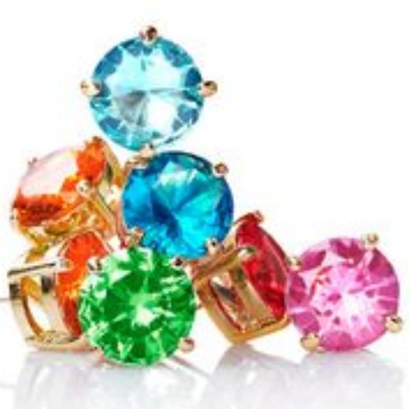 ♤ Kate Spade Gumdrop Gem Earrings ♤ - Picture 6 of 6